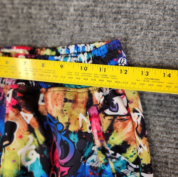 Drill Clothing Co. Fresh Prints of Bel Air Colorful Shorts Pull On Men Small - Picture 7 of 8